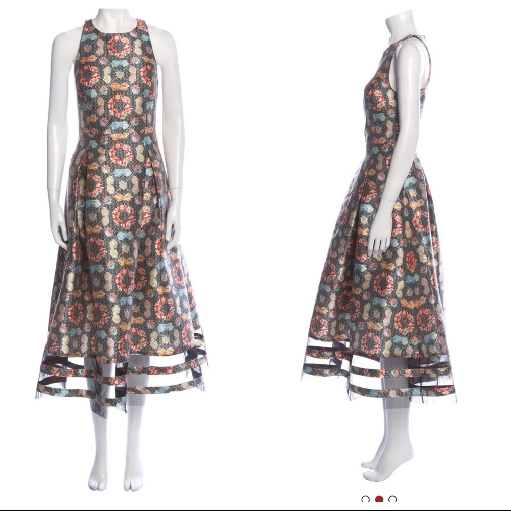 SACHIN & Babi Rani Cocktail Dress Gown 2 XS